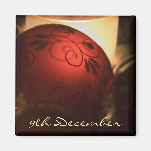 9 décembre ・ Bauble ・ Magnet (Devant)