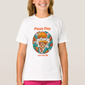 9 feb - Pizzadag T-shirt (Voorkant)