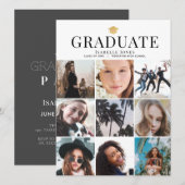 9 Foto minimalistisch wit Afstuderen (Voorkant / Achterkant)