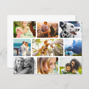 9 Foto Sjabloon Kaart op geboortedag