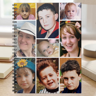 9 foto spiraal notitieboek
