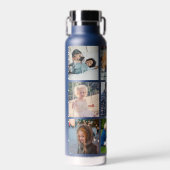 9 foto's gepersonaliseerd waterfles (Voorkant)