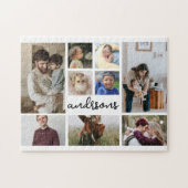 9 foto's puzzel legpuzzel (Horizontaal)