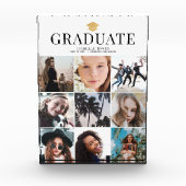 9 Foto's Wit Afstuderen Fotoblok (Voorkant)