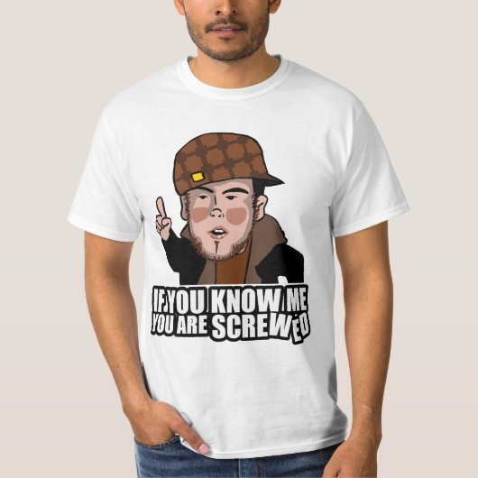 9 GAG T-SHIRT - SCUMBAG STEVE (Voorkant)