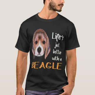 9 Het leven is beter met een Beagle T-shirt
