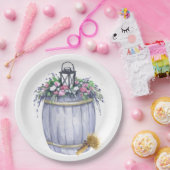 9-inch Rustisch Bord zomerlandhuwelijk (Feest)