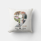 9 Jaar Huwelijksverjaardag Kussen (Voorkant)