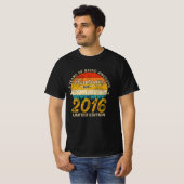 9 Jaar Oud 2016 Retro Geweldige 9e Verjaardag Gift T-shirt (Voorkant volledig)