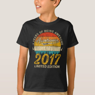 9 jaar oude Bday Retro Geweldige 9e Verjaardag Gif T-shirt