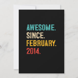 9 jaar oude Gift 9th Birthday Boy Geweldige sinds  Kaart