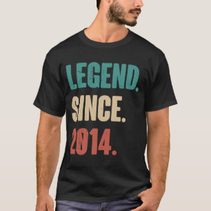 9 jaar Oude Vintage 20 T-shirt