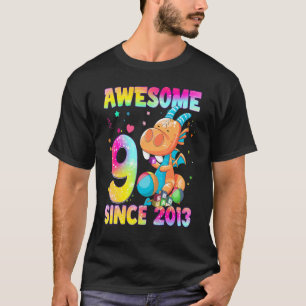 9 jaar Tiener meisjes koken kleine draak 9e bi T-shirt