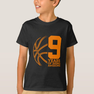 9 Jaar Wezenlijk Awesome Sketll 9e Verjaardag T-shirt