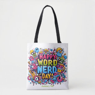 9 jan - Woord Nerd Dag Draagtas
