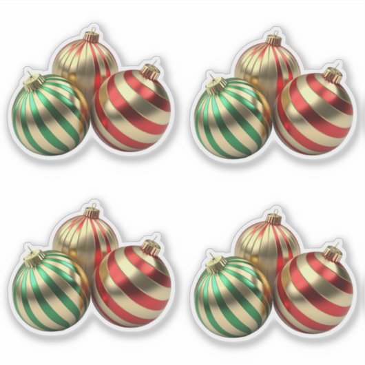 9 kerst sticker (Voorkant)