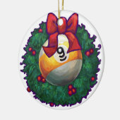 9 Kerstmis Keramisch Ornament (Links)