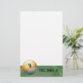 9 kogel briefpapier (Staand voorkant)