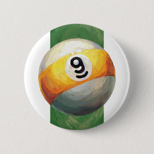 9 kogel ronde button 5,7 cm