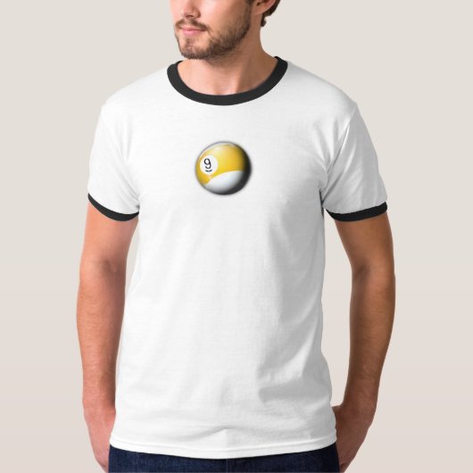 9 kogel t-shirt (Voorkant)