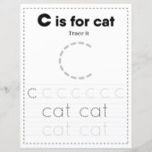 9 Learn To Spell Letter C Teacher Home Schooling (Voorkant)