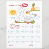 9 Learn To Spell Letter O Teacher Home Schooling (Voorkant)