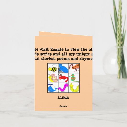 9 L'escargot - Exemple de carte de note (Dos)