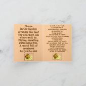 9 L'escargot - Exemple de carte de note (Intérieur)