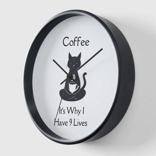 9 Levens Kat Klok (Hoek)