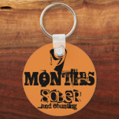 9 maanden obritie sleutelhanger (Voorkant)