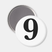 9 MAGNEET (Voorkant / Achterkant)