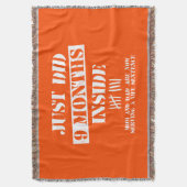 9 Months Inside Deken (Voorkant Verticaal)