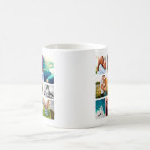 9 Photo Collage arrondi Mug (Centre)
