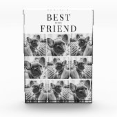 9 Photo Collage blanc Meilleur ami Bloc photo (Devant)