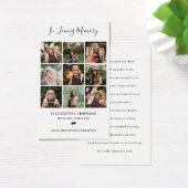 9 Photos Collections Funéraires Cartes de prières  (Bureau)