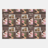 9 Photos Feuilles de papier d'enveloppement de var (Devant)