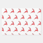 9 Reindeers Wrapper Papier (Devant 2)