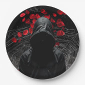 9" Ronde papieren Bord Haunting Adeline Zade Mea (Voorkant)