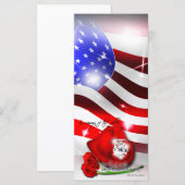 9 september/11 Memorial Rack Kaart (Voorkant / Achterkant)