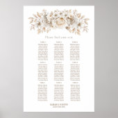 9 Tableau Blanc Mariage floral (Devant)