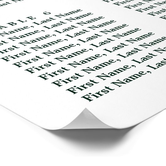 9 Tableau Élégant Carton de siège en feuillage ver (Coin)