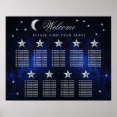 9 Tableau Étoiles Lune Mariage céleste Tableau de  (Devant)