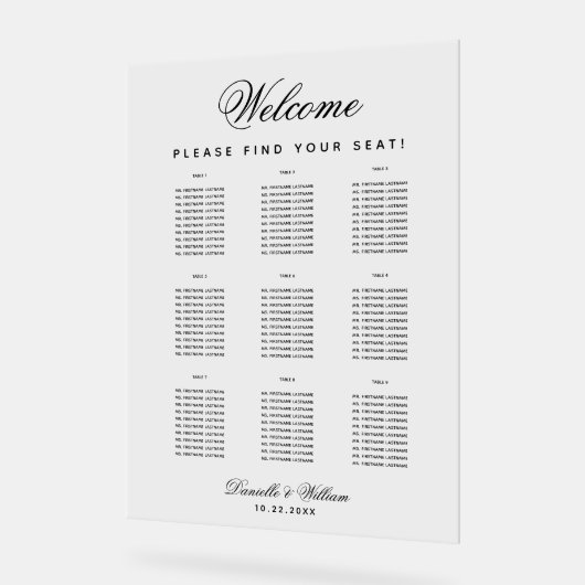 9 Tableaux Simple Transparent Mariage Tableau de s (Angle)