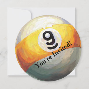 9 Uitnodiging voor ball Party