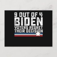 9 van de 4 kiezers van Biden betreuren hun besliss