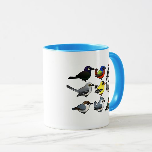 9 Zuid-Oost-Amerikaanse achtertuin Mok (Voorkant rechts)