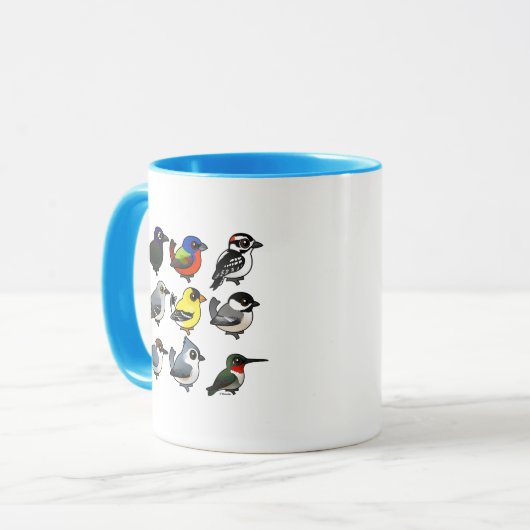 9 Zuid-Oost-Amerikaanse achtertuin Mok (Voorkant links)