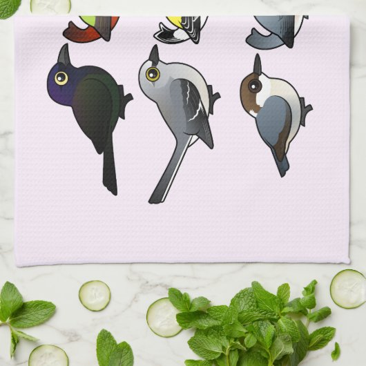 9 Zuid-Oost-Amerikaanse achtertuin Theedoek (Gevouwen)