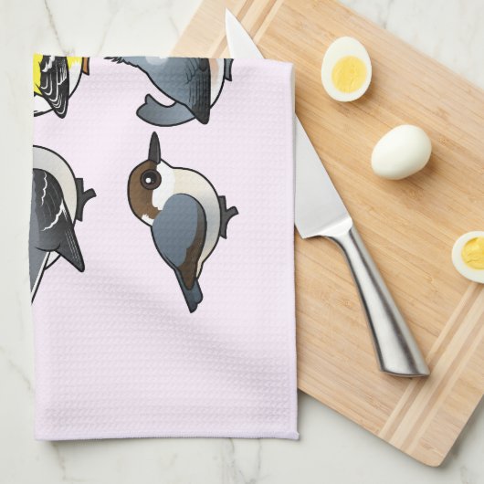 9 Zuid-Oost-Amerikaanse achtertuin Theedoek (Quarter Fold)