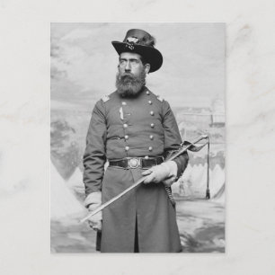 9de Massachusetts Officer, 1860's Briefkaart